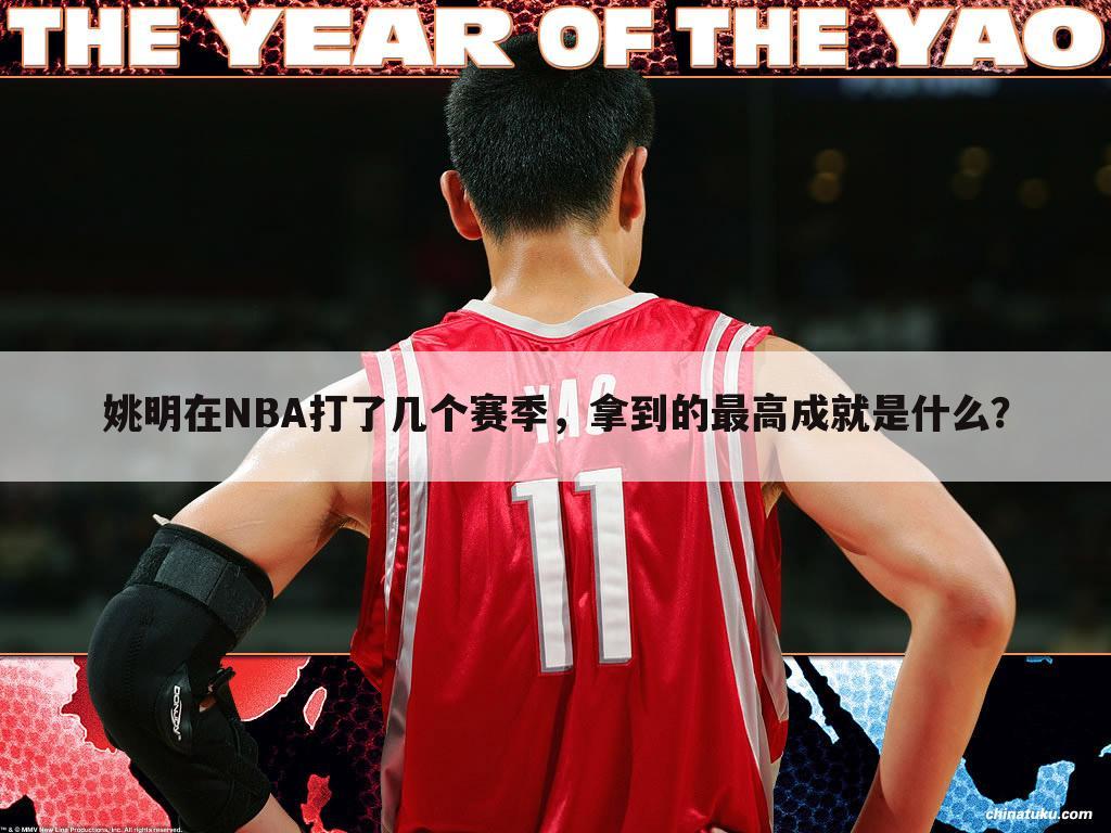 姚明在NBA打了几个赛季,拿到的最高成就是什么?