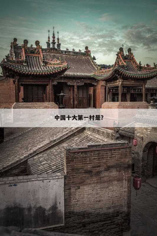 中国十大第一村是?