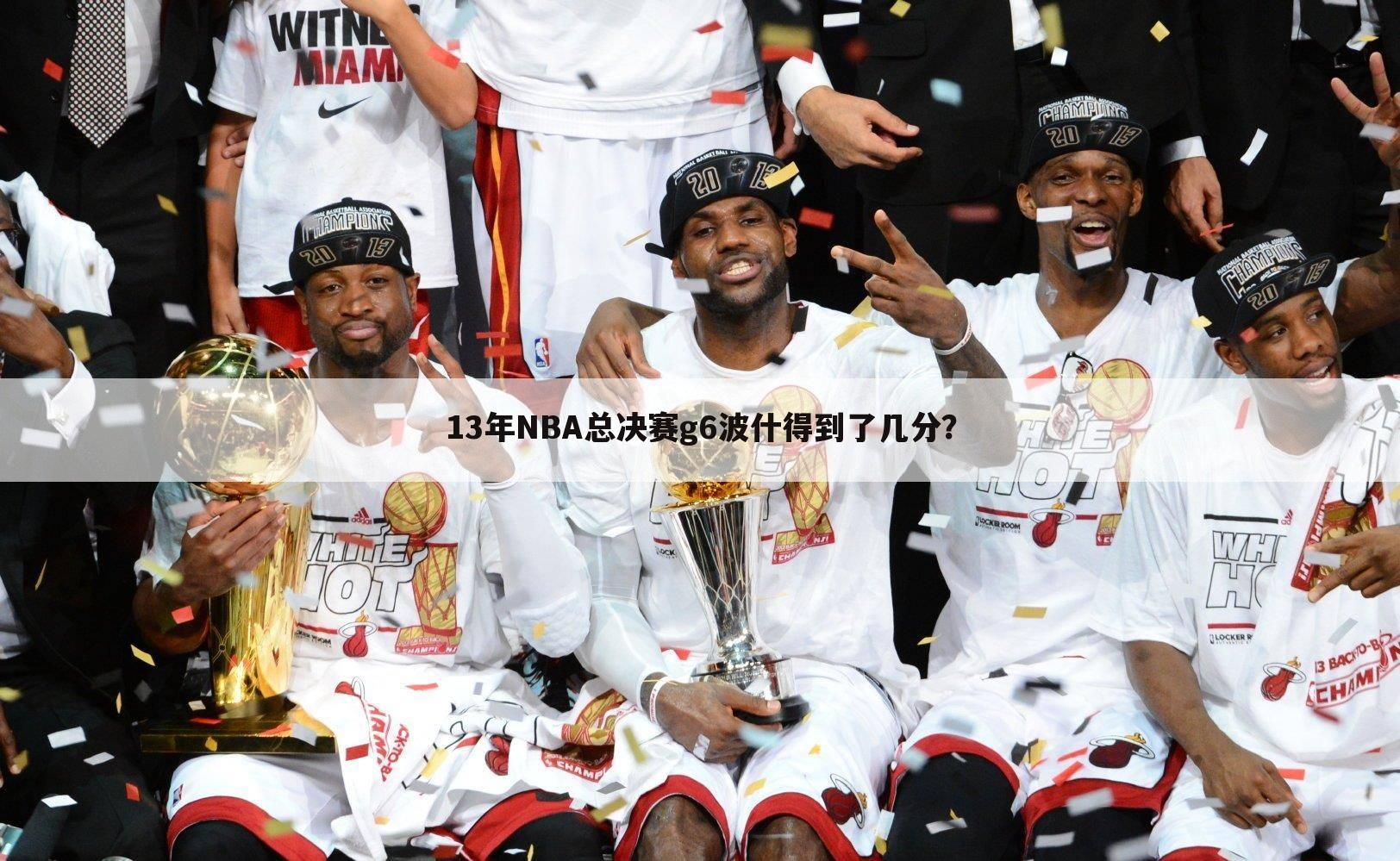 13年NBA总决赛g6波什得到了几分？