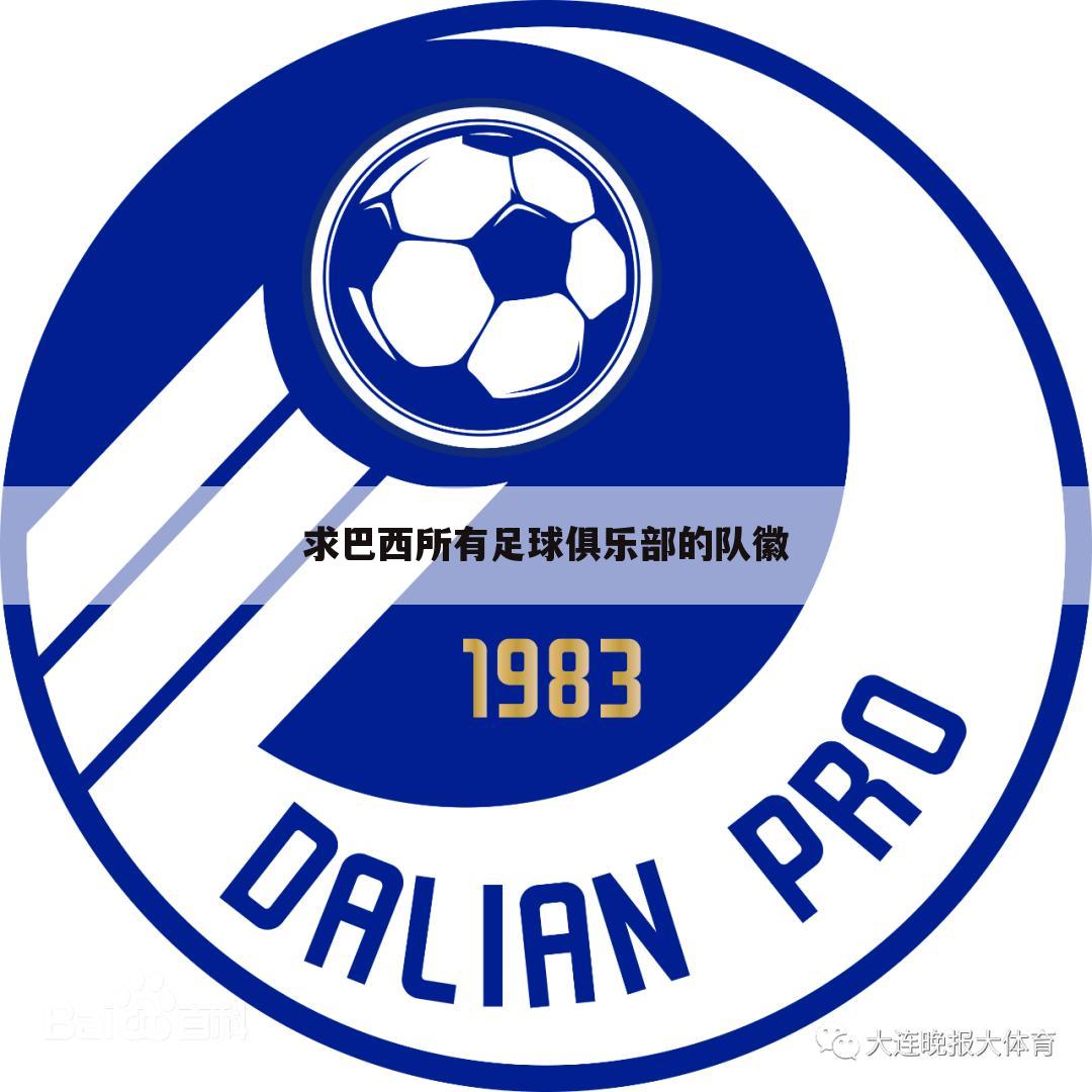 求巴西所有足球俱乐部的队徽