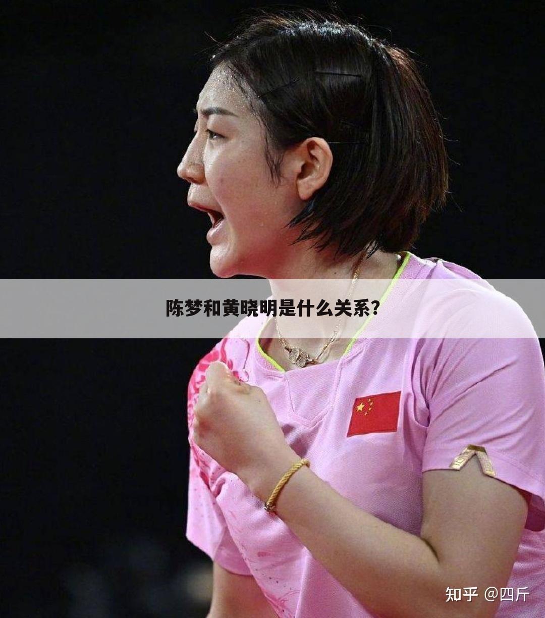 陈梦和黄晓明是什么关系?