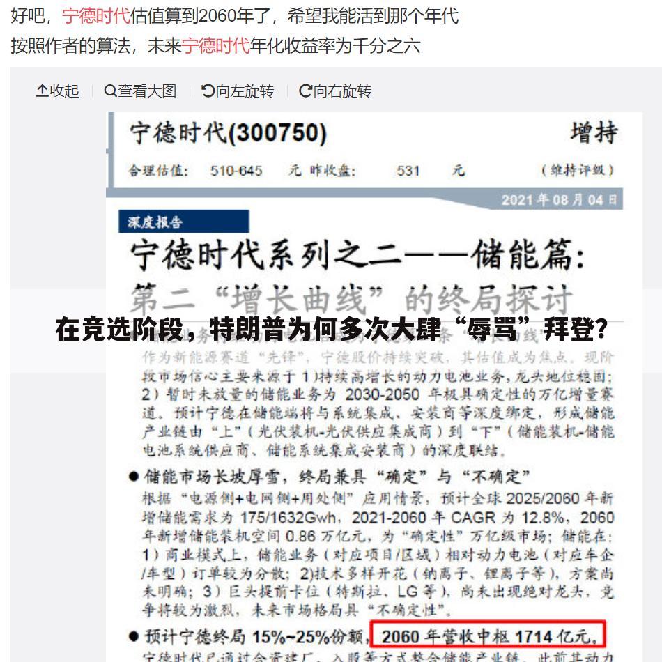 在竞选阶段,特朗普为何多次大肆“辱骂”拜登?