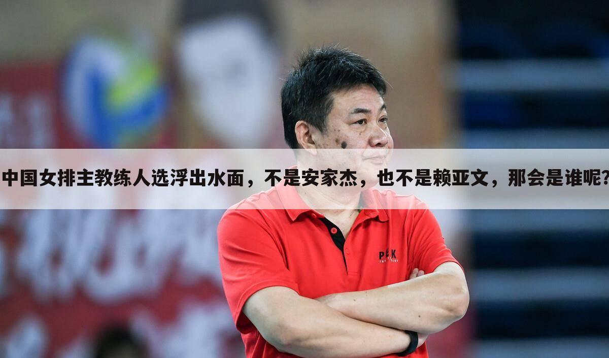 中国女排主教练人选浮出水面,不是安家杰,也不是赖亚文,那会是谁呢?