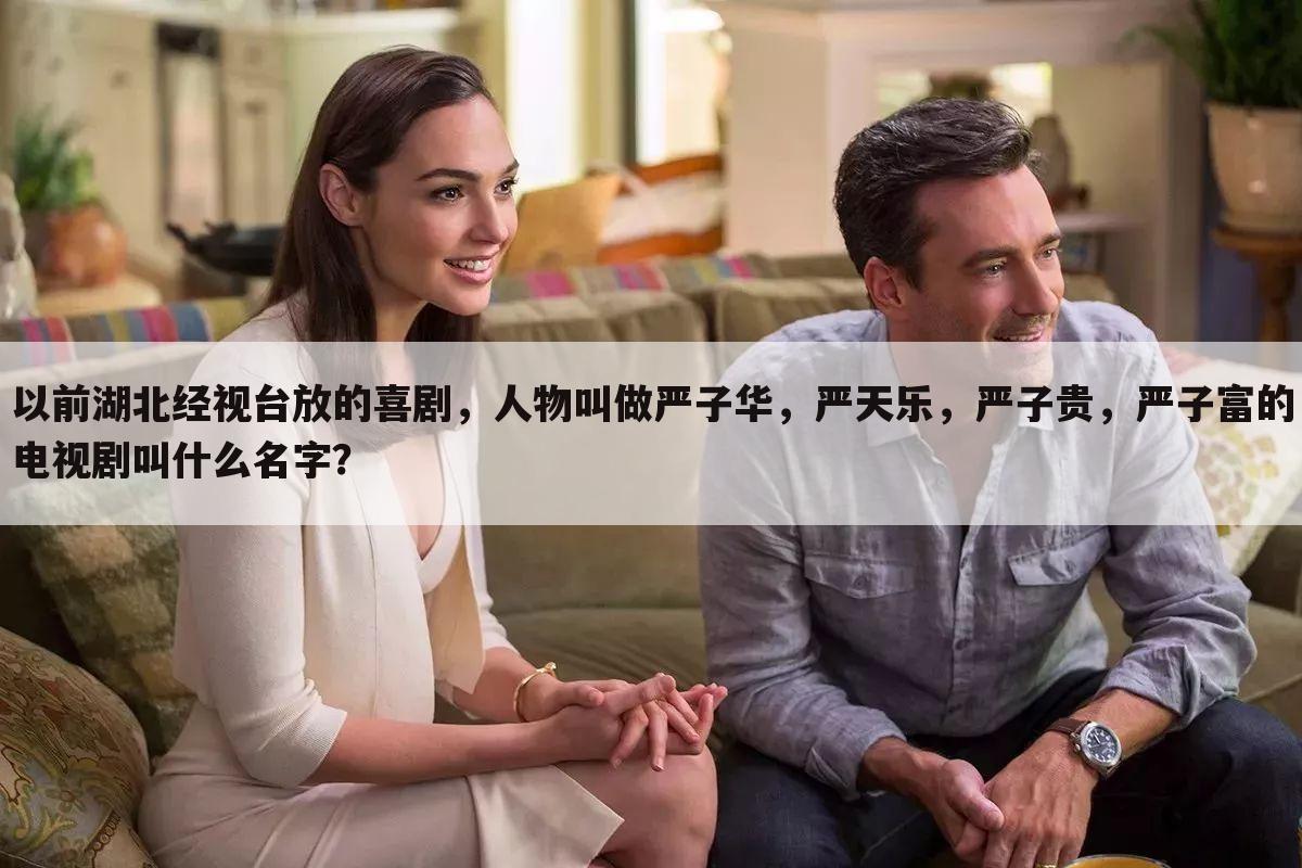 以前湖北经视台放的喜剧,人物叫做严子华,严天乐,严子贵,严子富的电视剧叫什么名字?