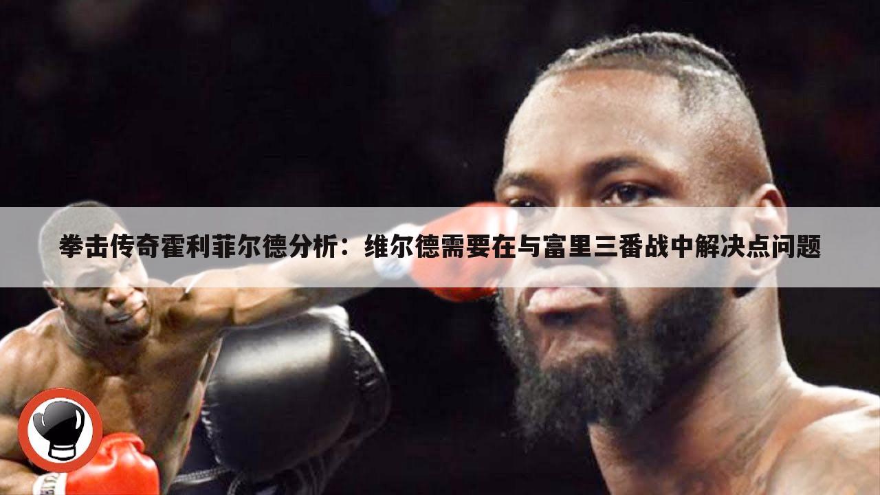 拳击传奇霍利菲尔德分析:维尔德需要在与富里三番战中解决点问题