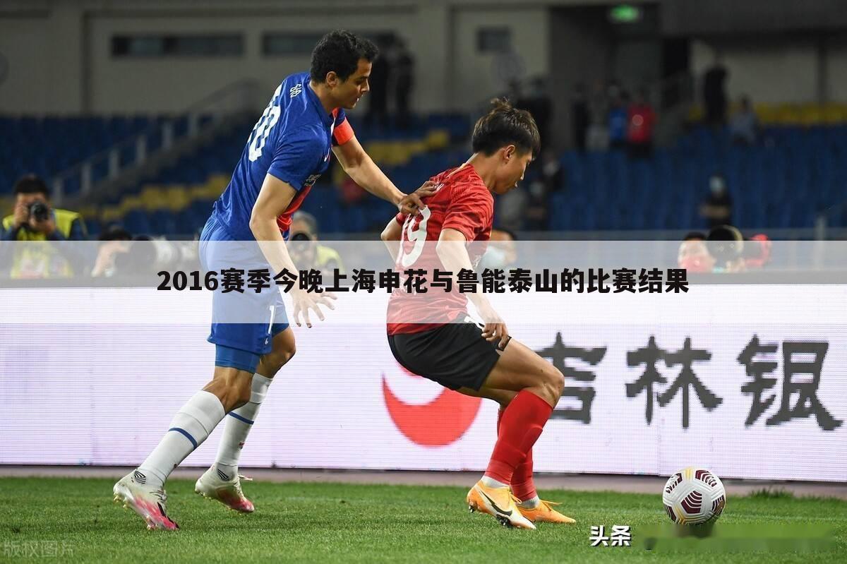 2016赛季今晚上海申花与鲁能泰山的比赛结果