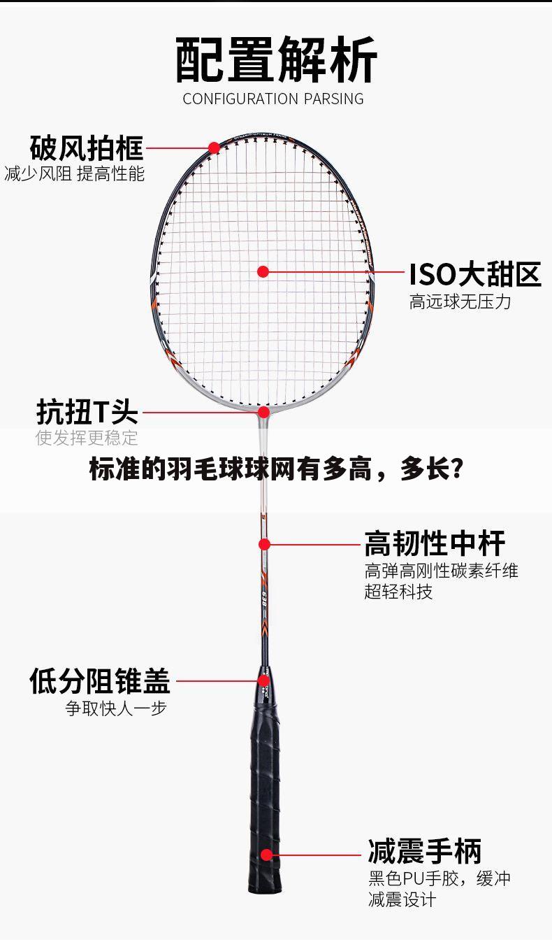 标准的羽毛球球网有多高,多长?