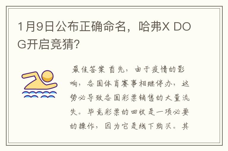 1月9日公布正确命名,哈弗X DOG开启竞猜?