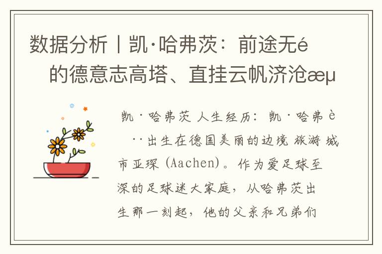 数据分析丨凯·哈弗茨:前途无量的德意志高塔、直挂云帆济沧海