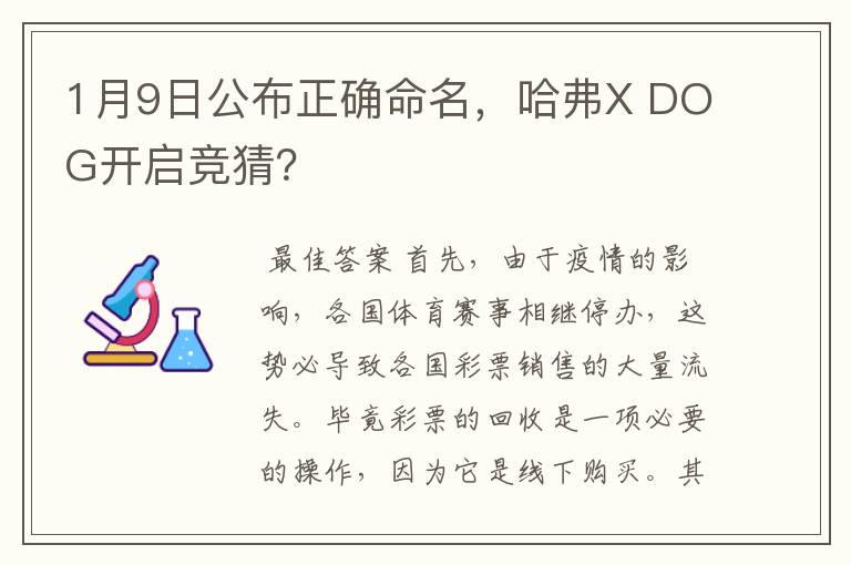 1月9日公布正确命名,哈弗X DOG开启竞猜?