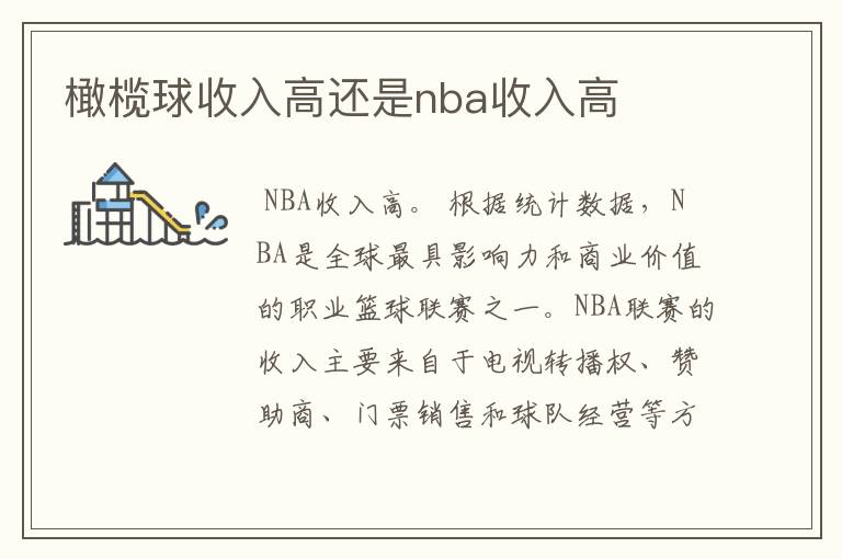 橄榄球收入高还是nba收入高