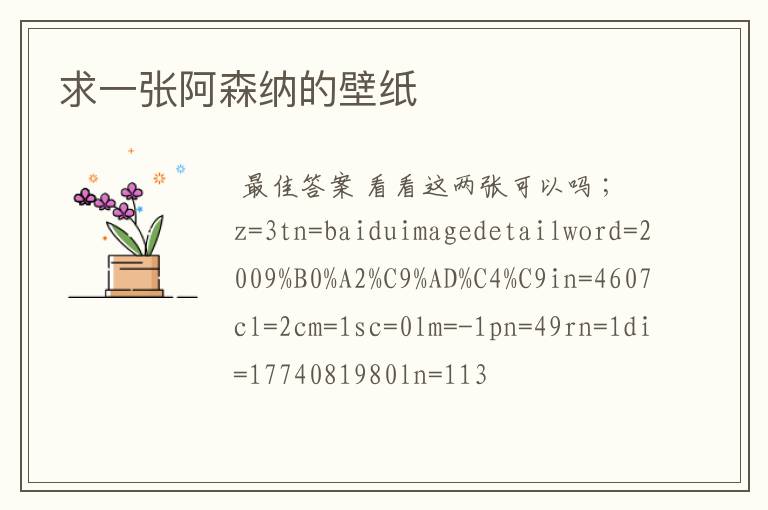 求一张阿森纳的壁纸