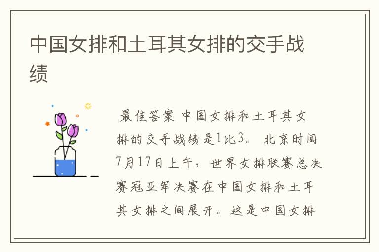 世界女排联赛冠军